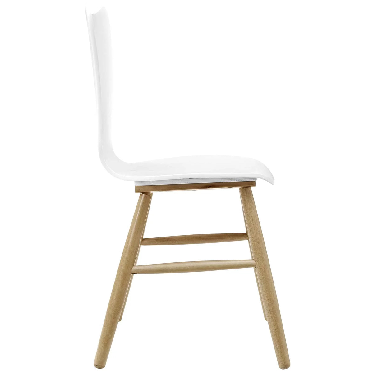White Wood Dining Chair L66829
