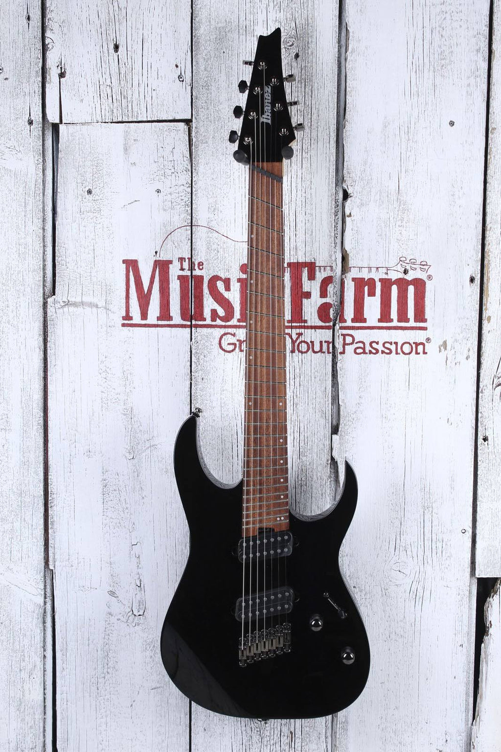 Black Multi-Scale 7-String Electric Guitar C122