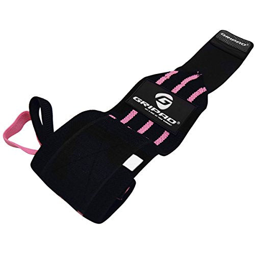 12" x 3" Weight Lifting Support Wrist Wraps with 2 Thumb Loops D293