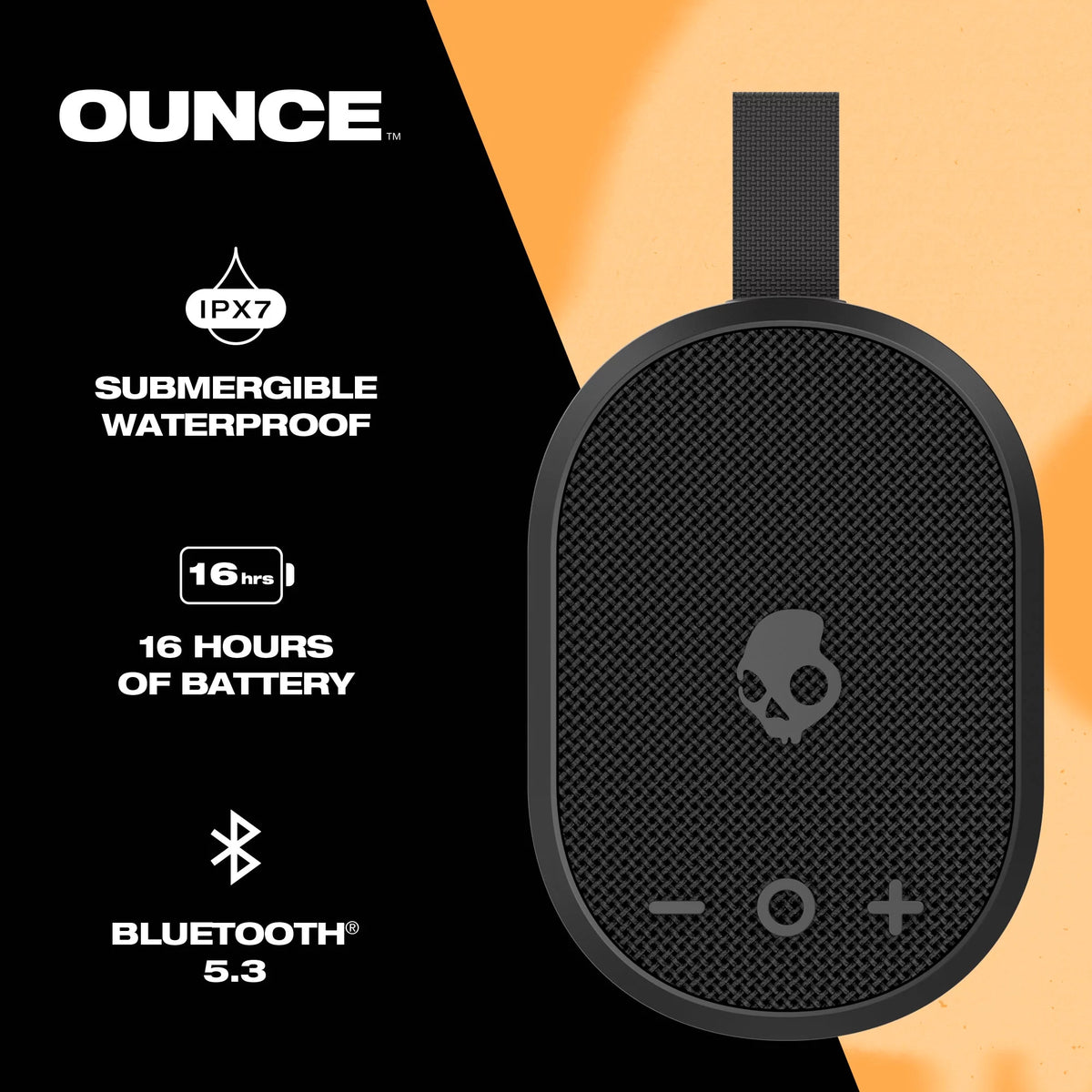 Portable Wireless Speaker Black U3405