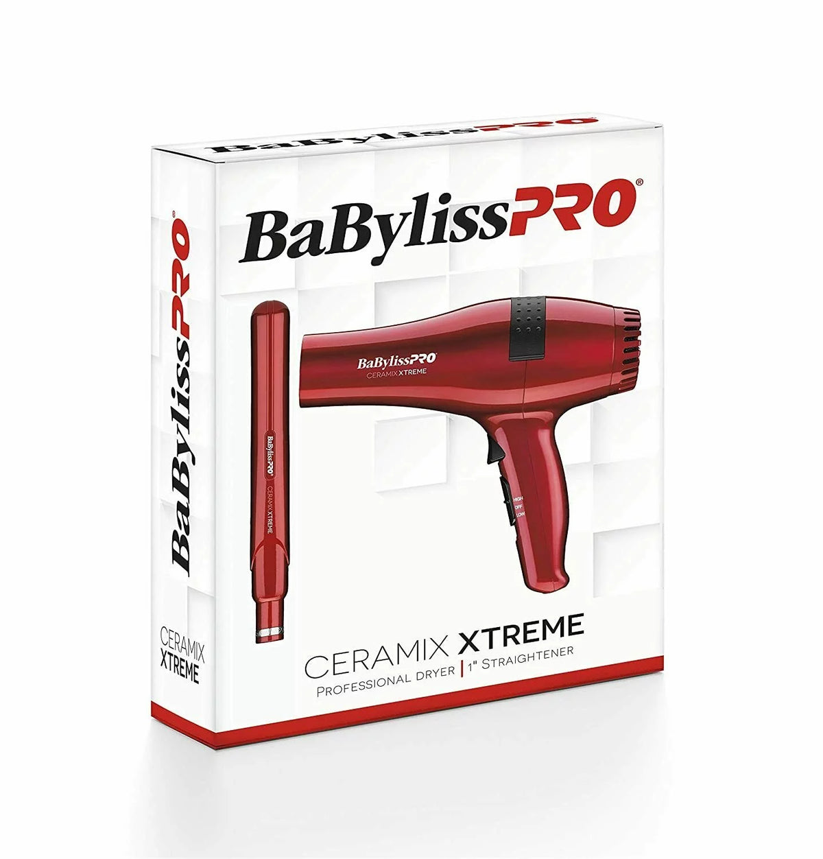 2000 Watt Dryer & 1" Straightener Combo X769