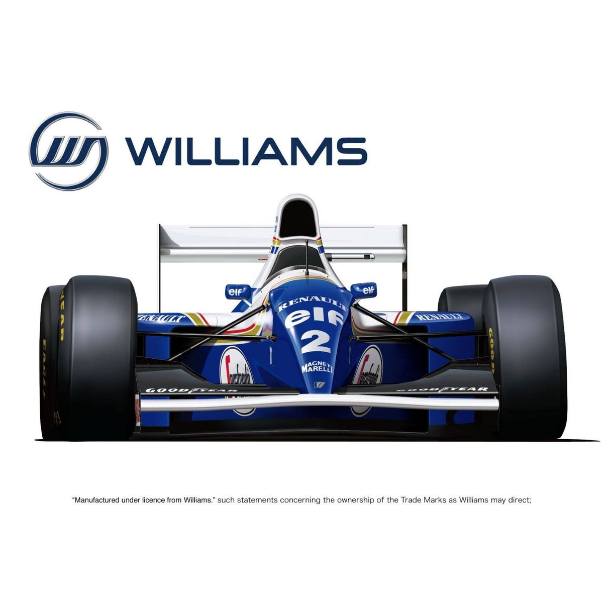 1/20 Scale F1 Williams FW16 Kit A857563