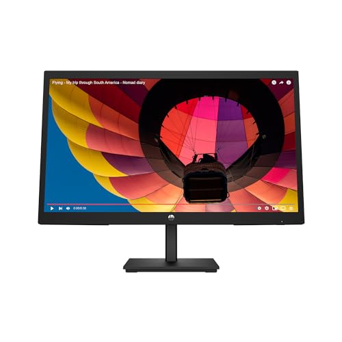 22 Inch Full HD 1080p Desktop Monitor 75Hz 5ms Anti-Glare Low Blue Light HDMI VGA Black E7402
