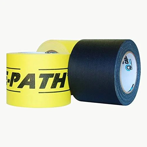 Cable Path Tape 4 in x 30 yds Yellow Z768