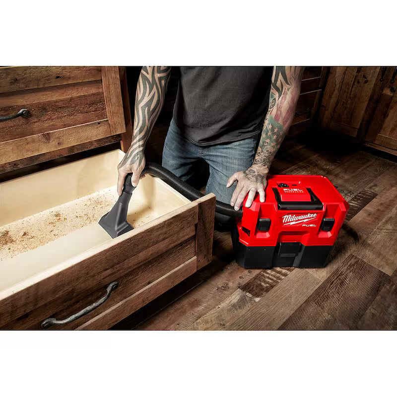 12-Volt Cordless Wet/Dry Vacuum with Drill and Impact Driver Kit A169
