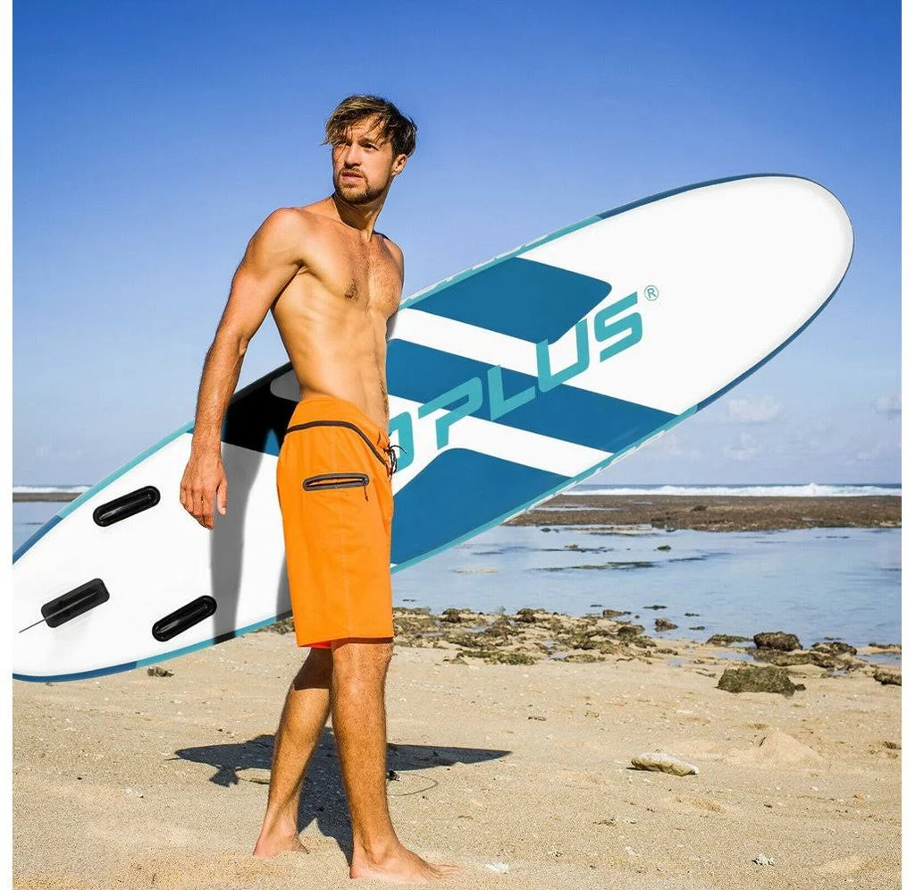 Yellow Inflatable 10-Foot Stand Up Paddle Board G764