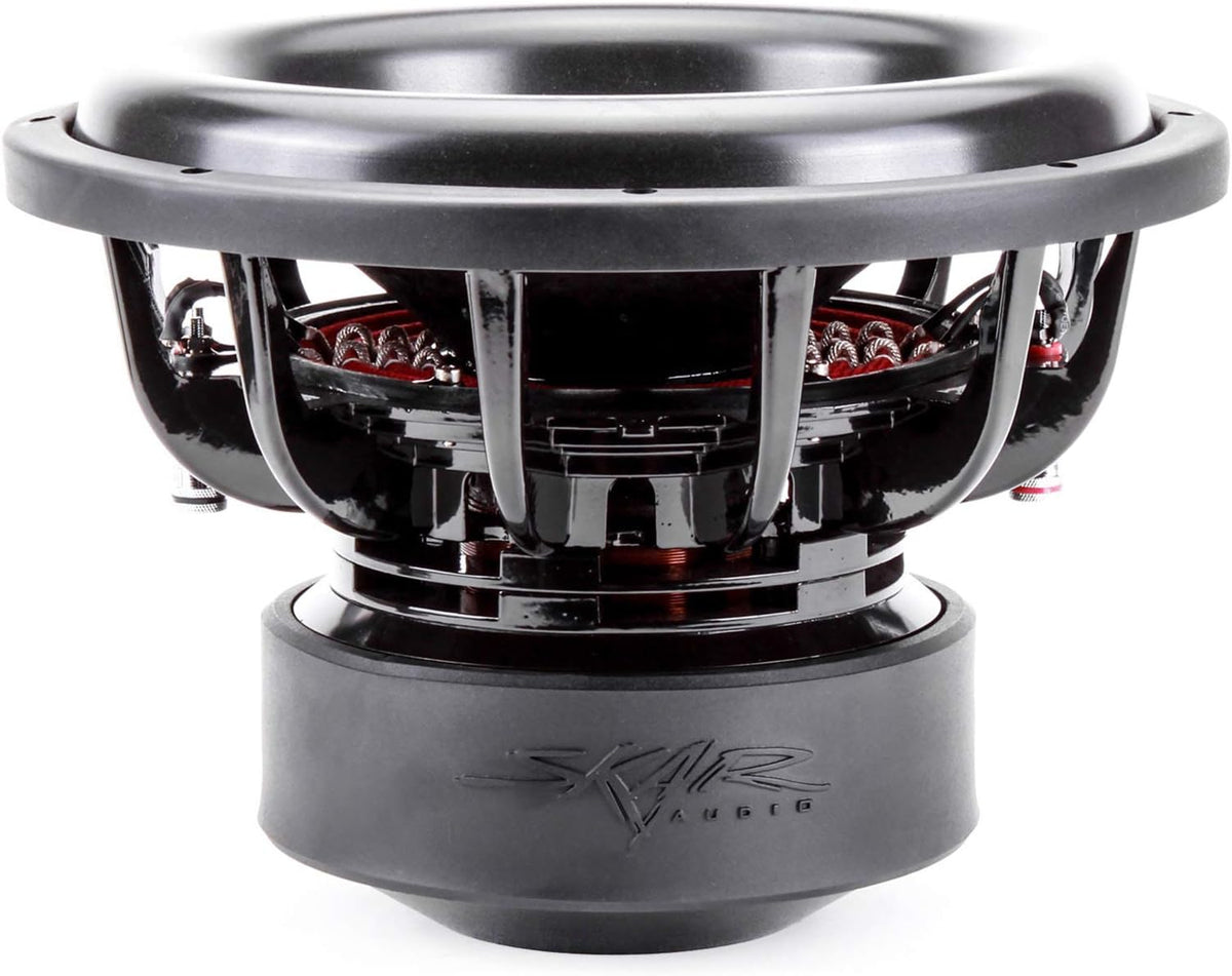 12 2500 Watt Dual 4 Ohm Car Subwoofer N7713