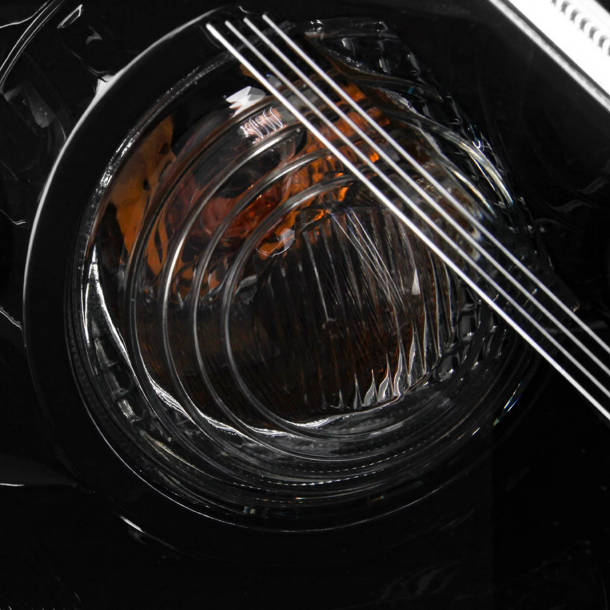Black Projector Headlights Driver + Passenger H798840