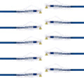 10-Pack 7 Feet Blue Cat6 Ethernet Patch Cable Y61960
