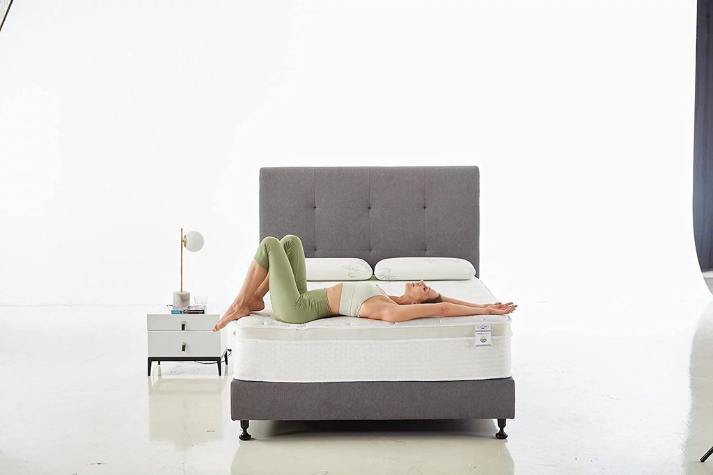 12 Inch Cool Memory Foam Spring Hybrid Euro Top Medium Firm Full Size Mattress L1603
