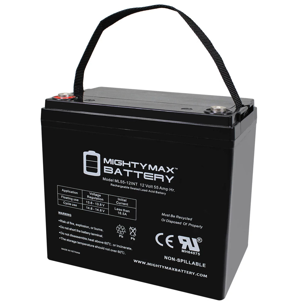 12V 55AH Battery S7551