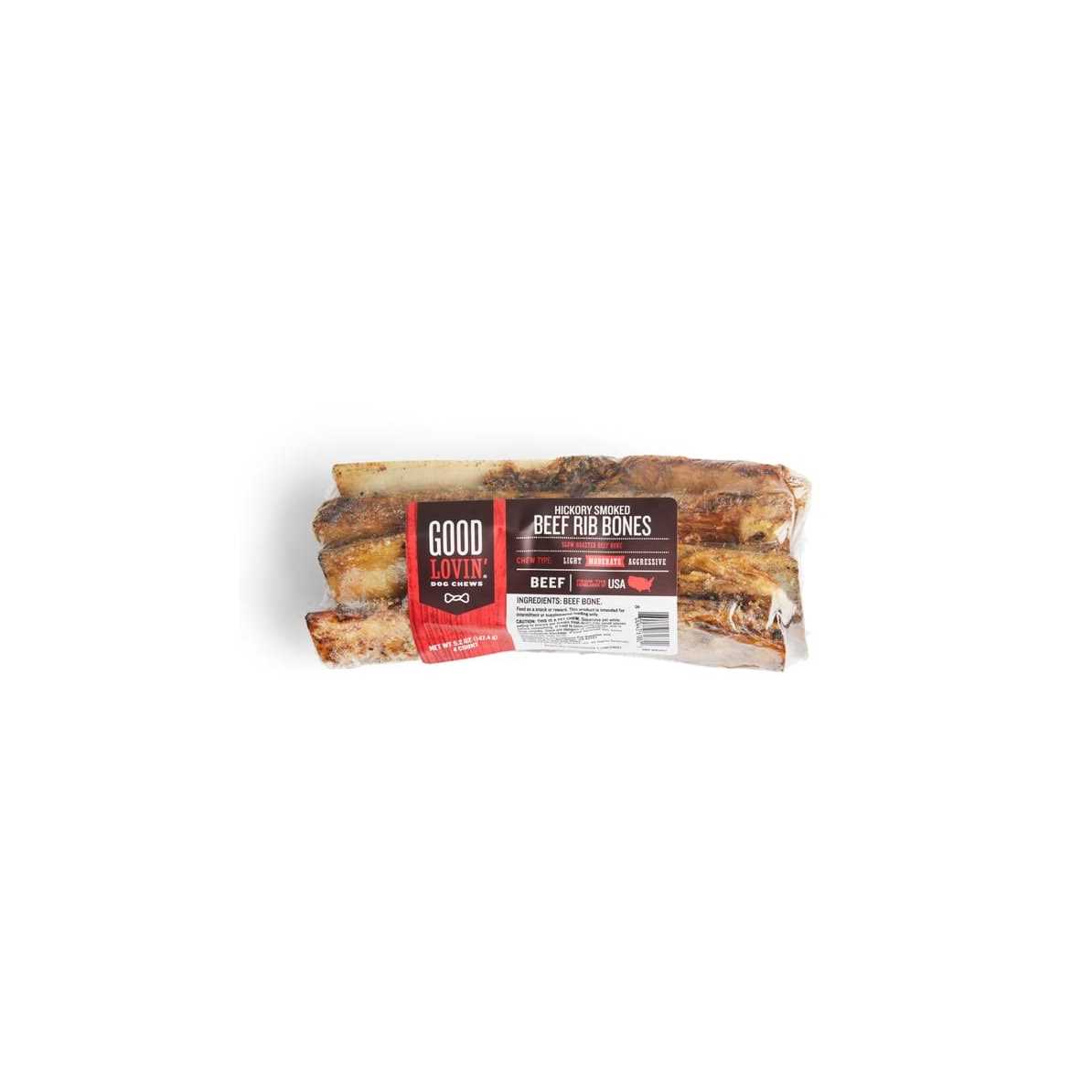 Hickory Smoked Beef Rib Bone Dog Chews R549145