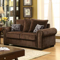 Brown Loveseat X1466