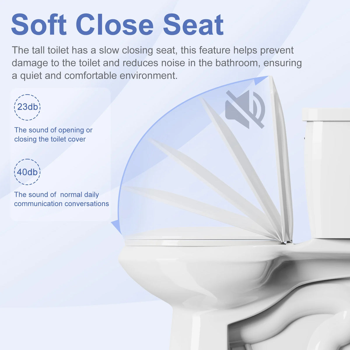21 Inch Height Two Piece Elongated Toilet M213108