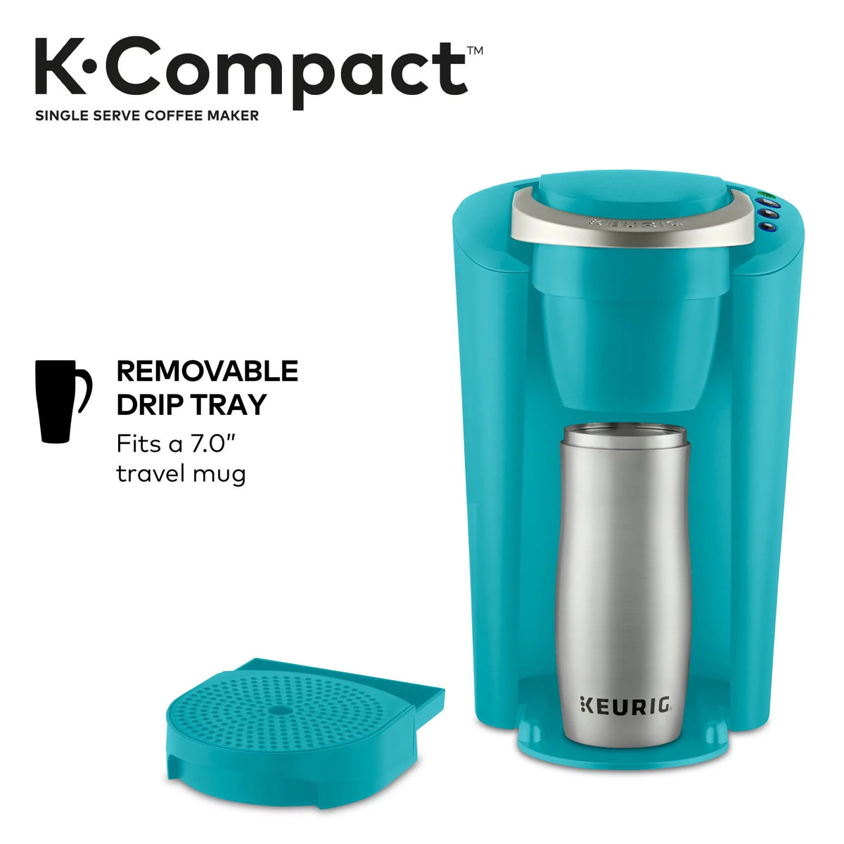 Black Single-Serve K-Cup Pod Coffee Maker L93179
