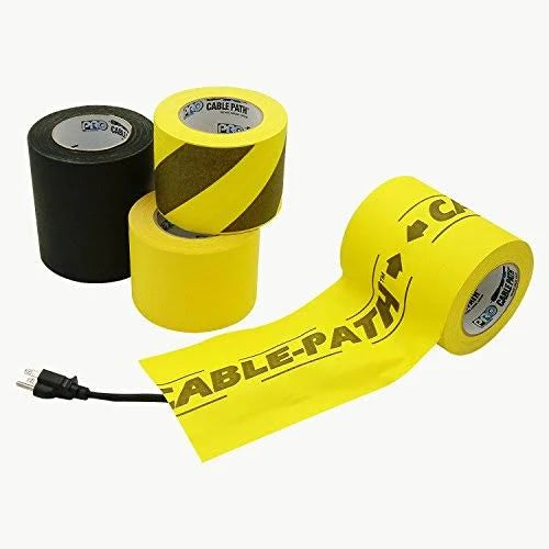 Cable Path Tape 4 in x 30 yds Yellow Z768