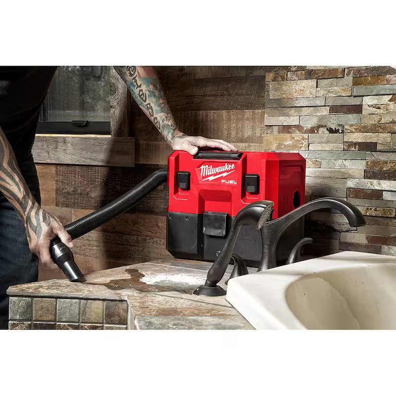 12-Volt Cordless Wet/Dry Vacuum with Drill and Impact Driver Kit A169