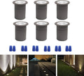 10W In-Ground Well Light, 12-24V, IP67 Waterproof, Pack of 6 U410