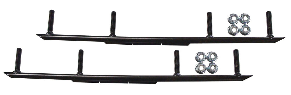 Red Razor Snowmobile Skis Complete Kit W1012