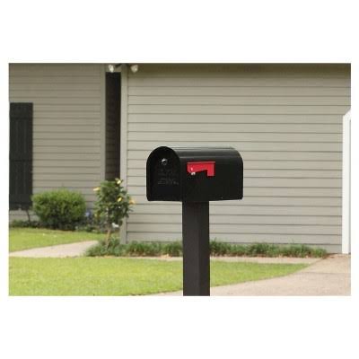 Black Tuff Body Mailbox R736