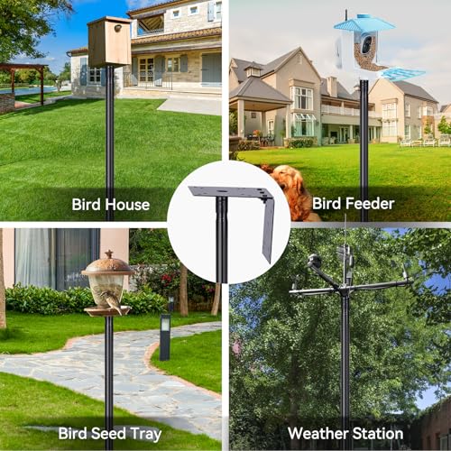 1 Pack 109 Inch Heavy Duty Bird Feeder Pole X57676