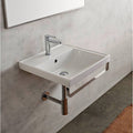 Wall Mount Square Bathroom Sink H98536