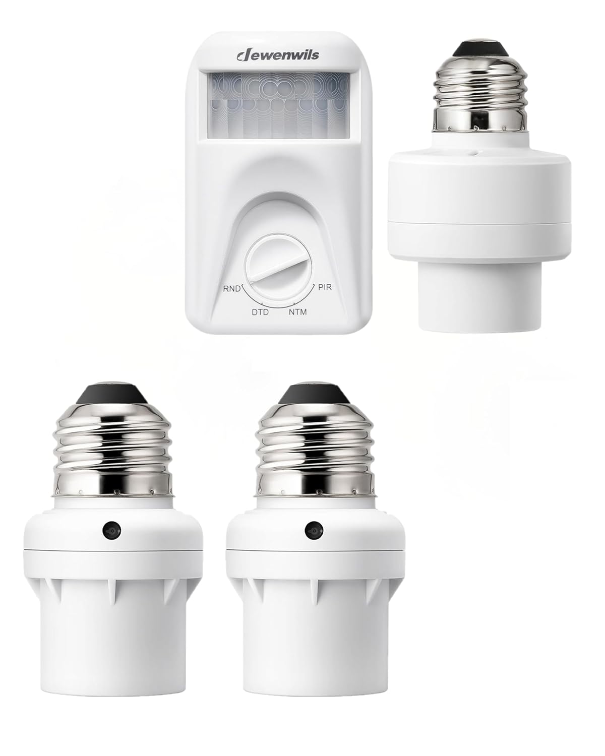 Light Sensor Socket with Motion Sensor M1309