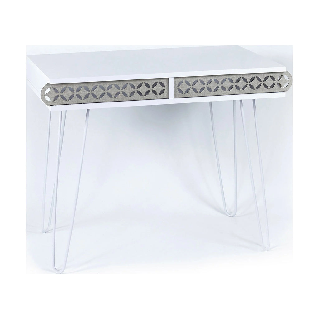 Oak White Study Desk D731