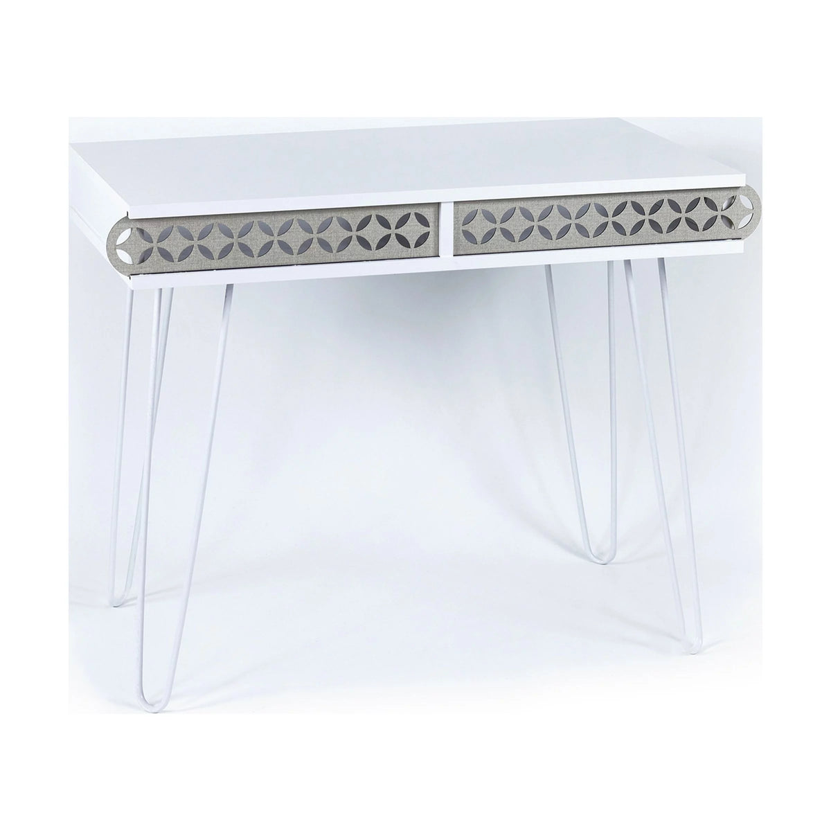 Oak White Study Desk D731