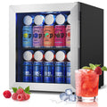 62-65 Can Glass Door Beverage Refrigerator C816
