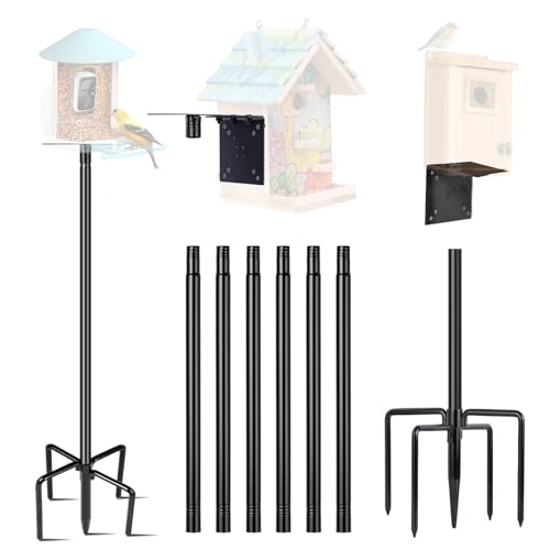 1 Pack 109 Inch Heavy Duty Bird Feeder Pole X57676