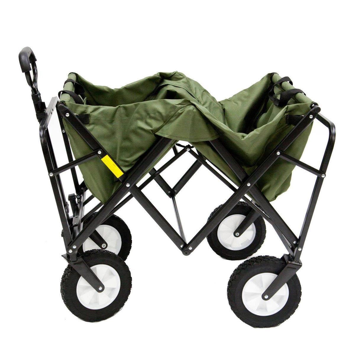 Collapsible Steel Frame Utility Wagon Cart (2 Pack) M136