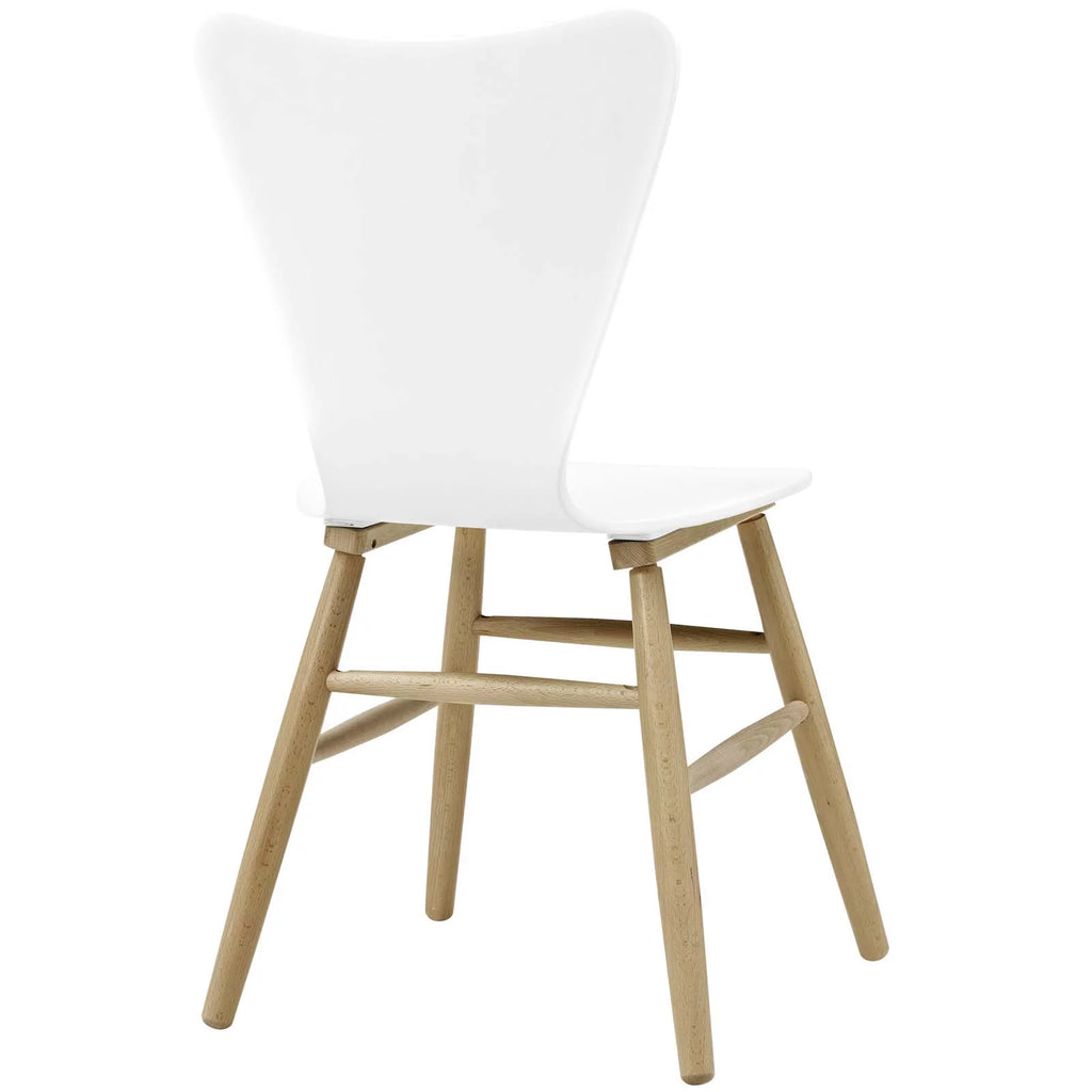 White Wood Dining Chair L66829