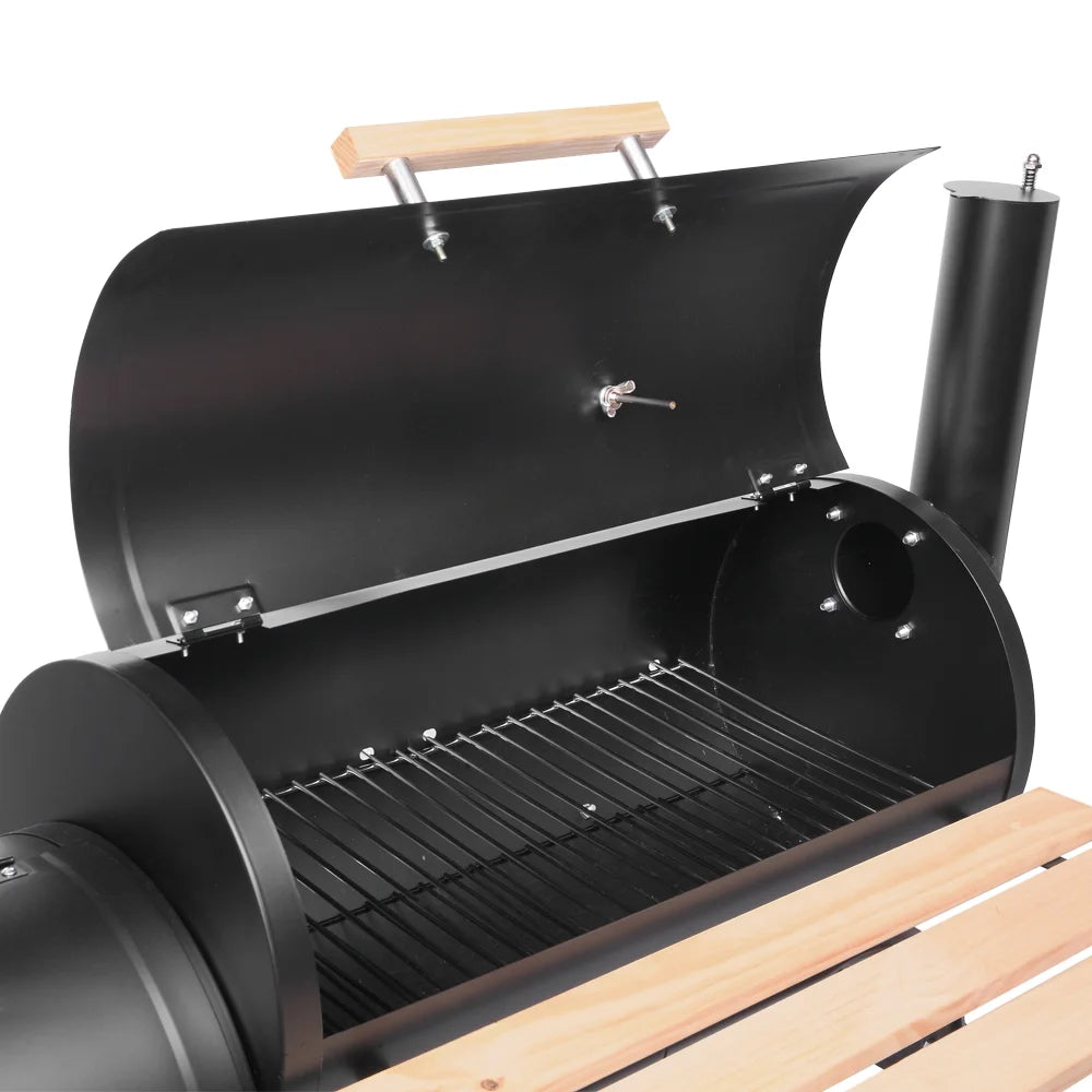Portable Charcoal Grill with Storage H766