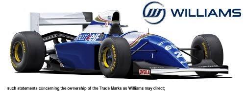 1/20 Scale F1 Williams FW16 Kit A857563