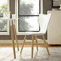 White Wood Dining Chair L66829