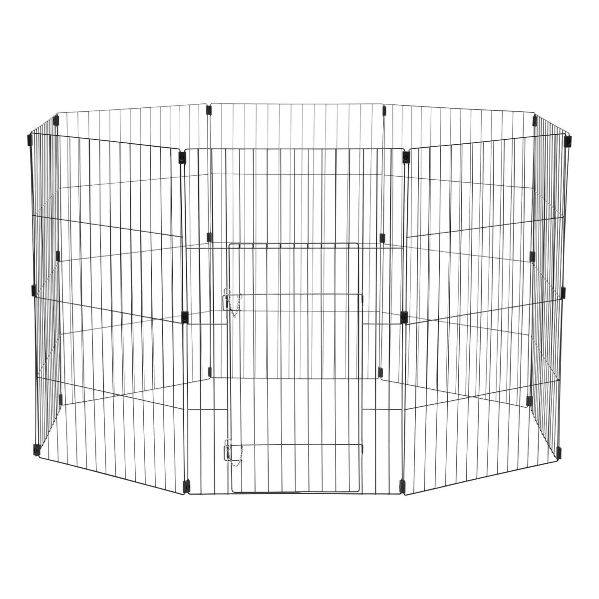 Black Wire Pet Pen Y2476