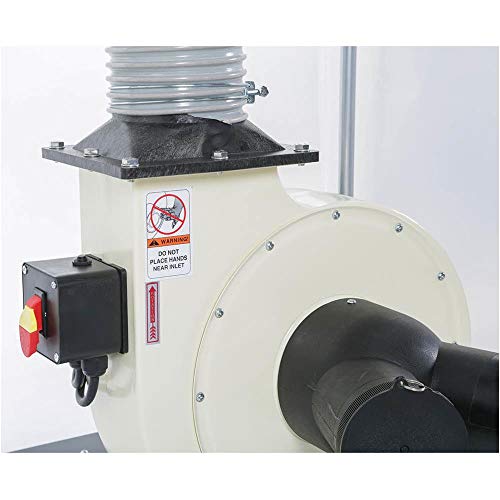 1.5-Horsepower 1,280 CFM Dust Collector I75801