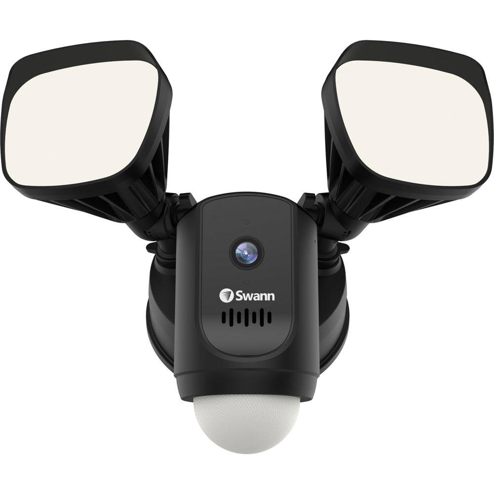 1080p Outdoor Floodlight Wi-Fi Camera Black D867