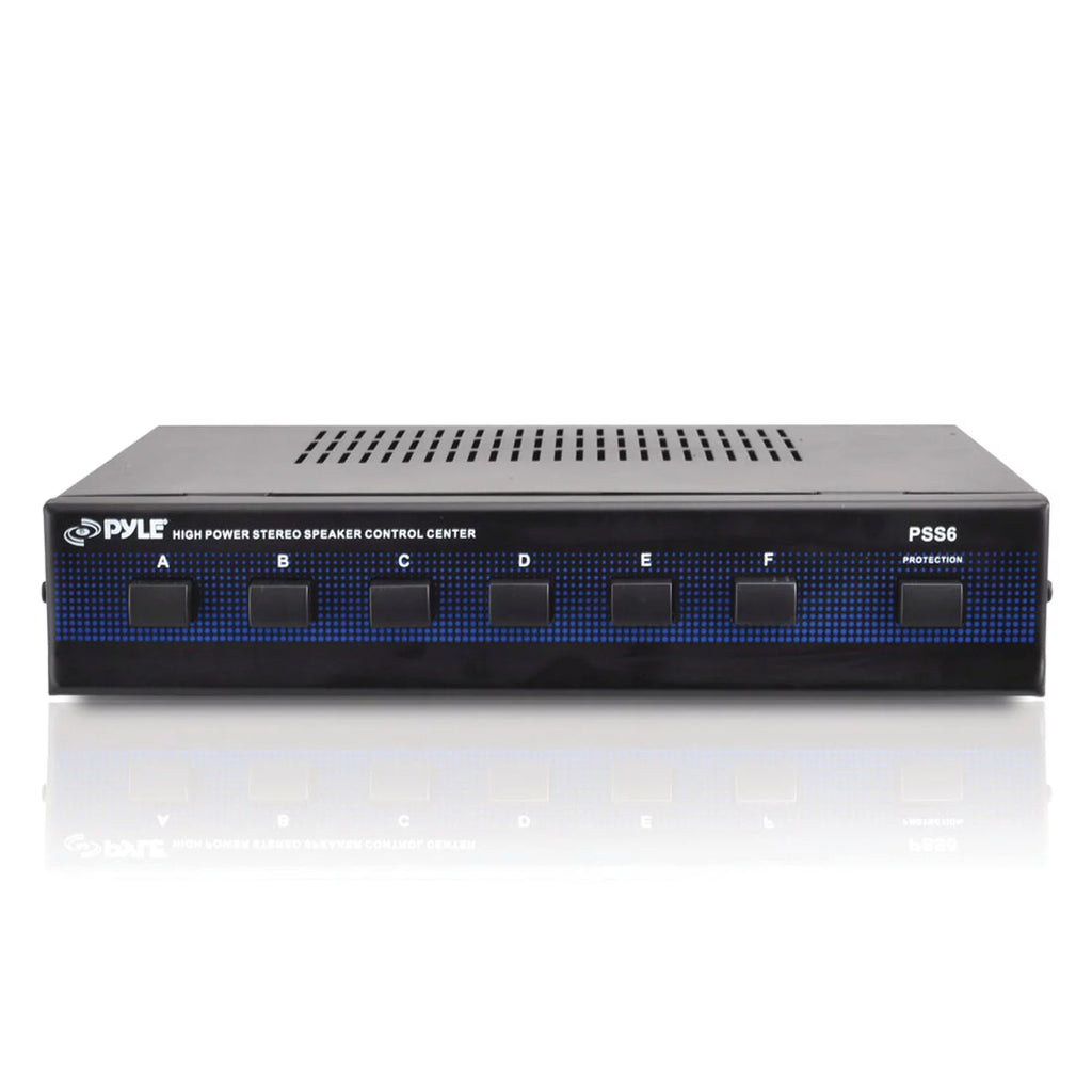 6 Channel High Power Stereo Speaker Selector W2688