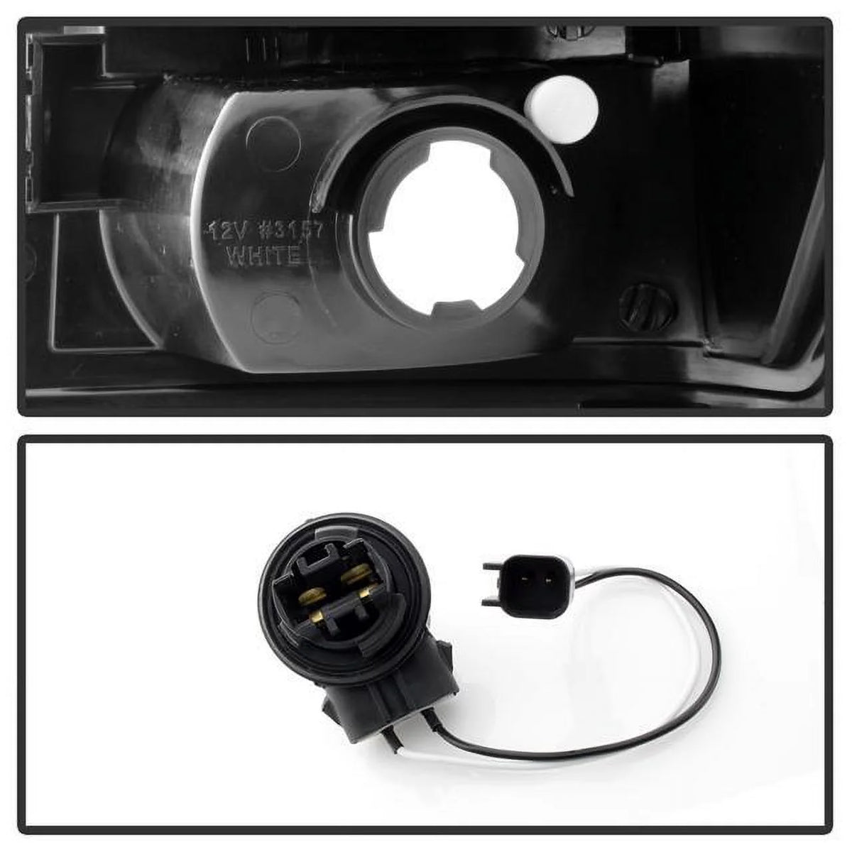 Black LED Tail Lights U1897