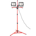 10000 Lumen Dual-head LED Work Light with Tripod Stand S175