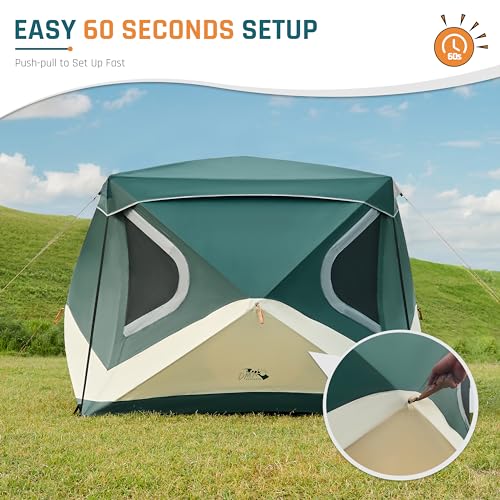 4/6/8 Person Instant Cabin Tent H6173