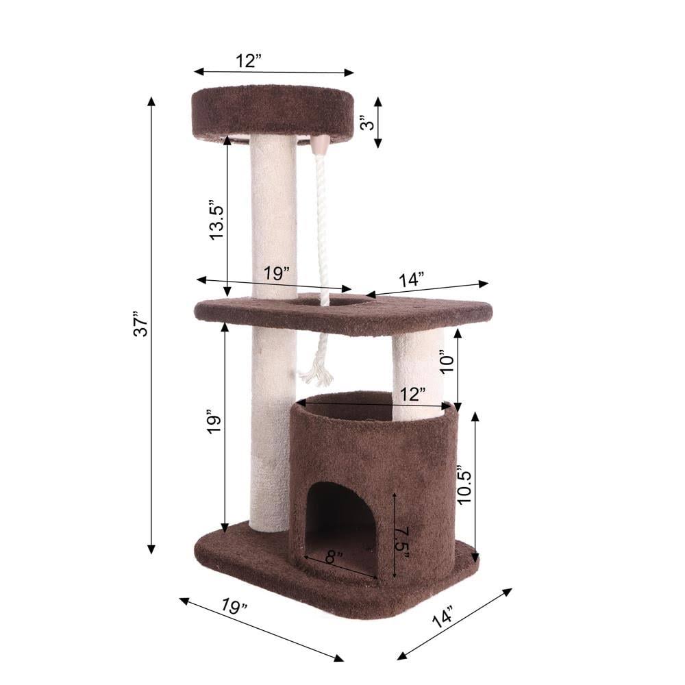 Carpeted Cat Tree Q700637