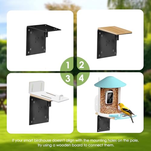 1 Pack 109 Inch Heavy Duty Bird Feeder Pole X57676