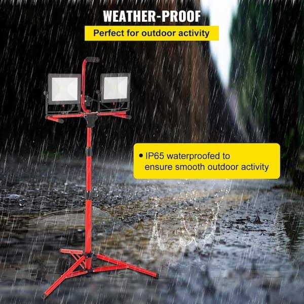 10000 Lumen Dual-head LED Work Light with Tripod Stand S175