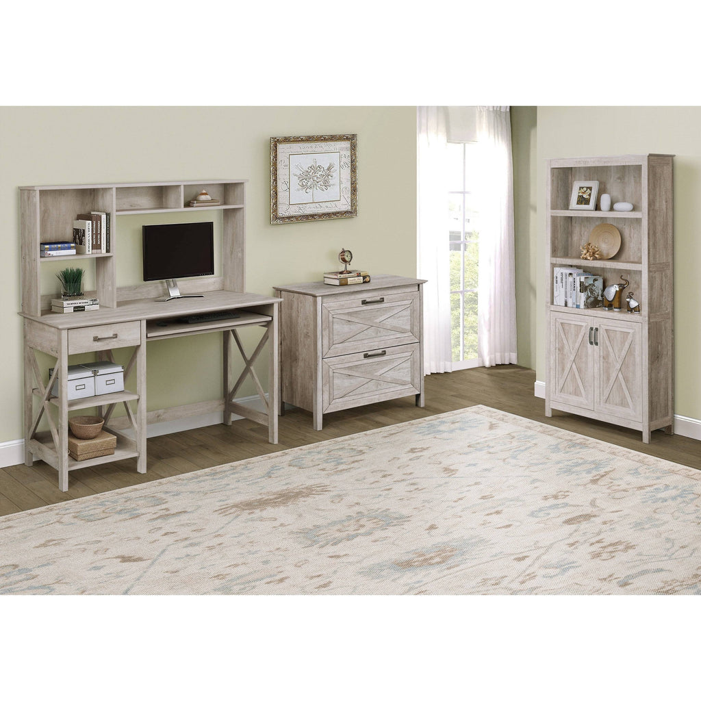 Honduras Washed Gray 2-Drawer Lateral File Cabinet O367