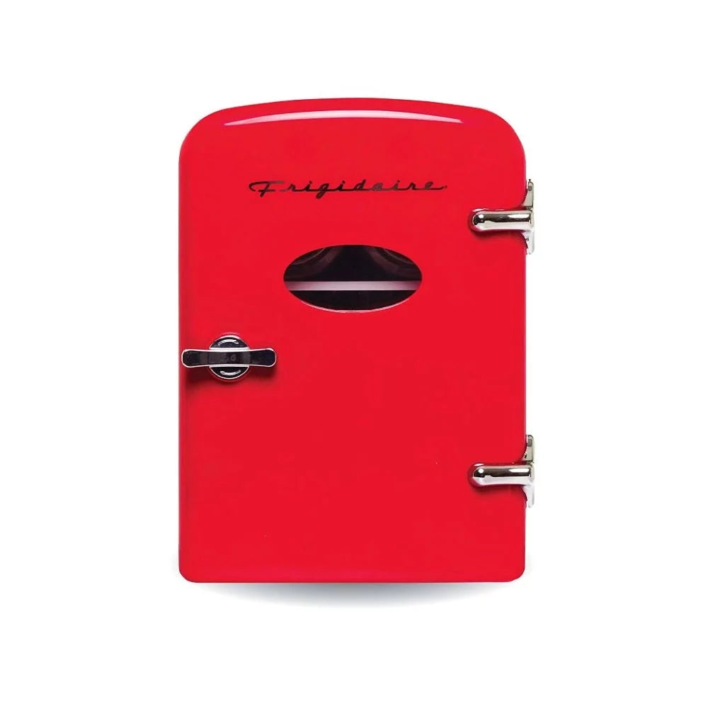 Red 6 Can Mini Beverage Refrigerator N319
