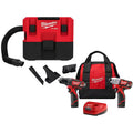 12-Volt Cordless Wet/Dry Vacuum with Drill and Impact Driver Kit A169