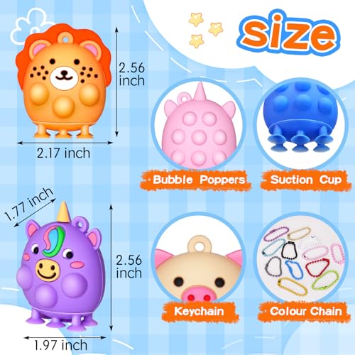 Advent Calendar 3D Pop Animal Fidget Toys N345